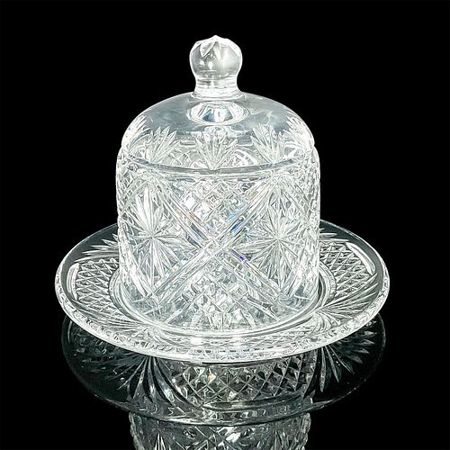 WATERFORD CRYSTAL DESSERT DOME 3942fb