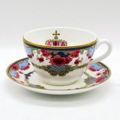 2PC ROYAL DOULTON CUP AND SAUCER, CANADIAN