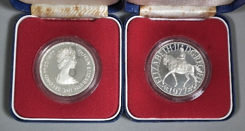Eight Elizabeth II silver proof 397524