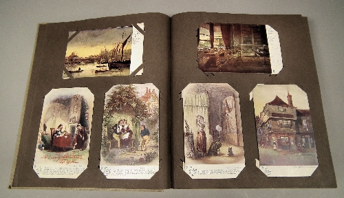A postcard album containing approximately 397732