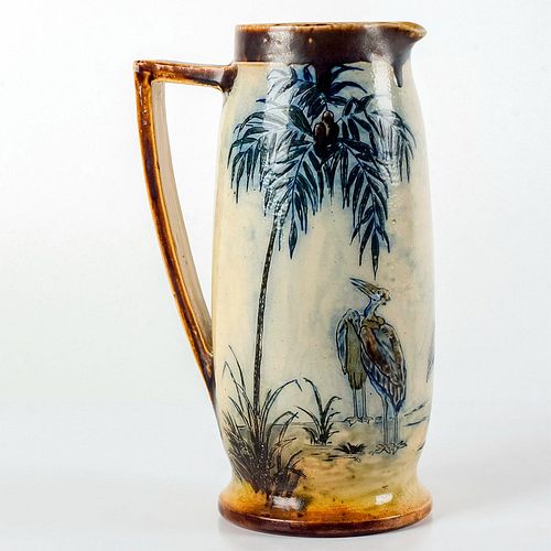 RARE MARTIN BROTHERS POTTERY PITCHER,
