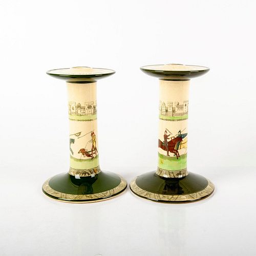 PAIR OF ROYAL DOULTON BAYEAUX TAPESTRY 398062