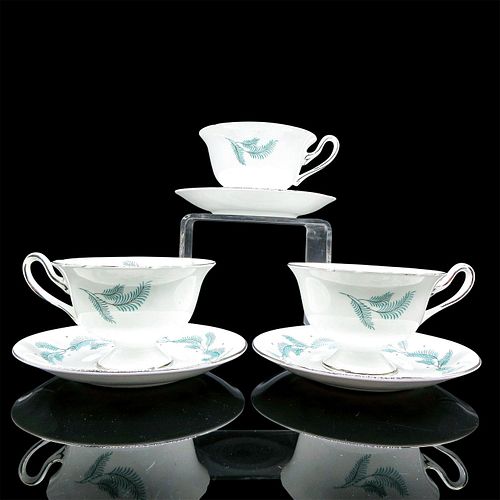 6PC SHELLEY ENGLAND CUP AND SAUCER  396c65