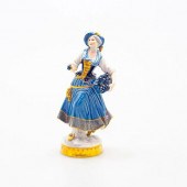 VINTAGE VOLKSTEDT FIGURINE, WOMAN WITH