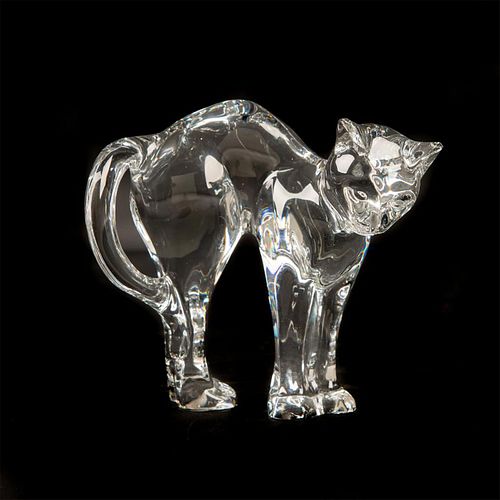 BACCARAT CRYSTAL FIGURE CATClear 399d68