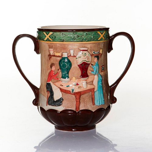 ROYAL DOULTON LOVING CUP POTTERY 39a373