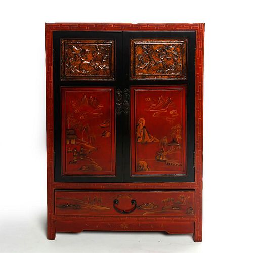 ASIAN TANSU STYLE RUSSET LACQUER 39a44f
