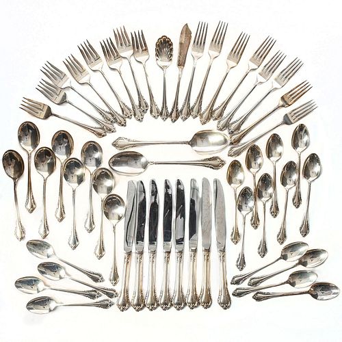 52 PIECE CENTURY STERLING SILVER 39a518