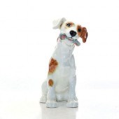 CHARACTER DOG WITH BONE HN1159 - ROYAL