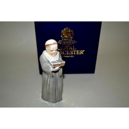 ROYAL WORCESTER THE MONK CANDLE 39a8b3