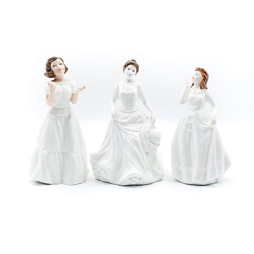 3 ROYAL DOULTON FIGURINES WELCOME  39aca7