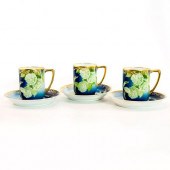 3 ROSENTHAL CHINA EMPIRE CUP AND SAUCER