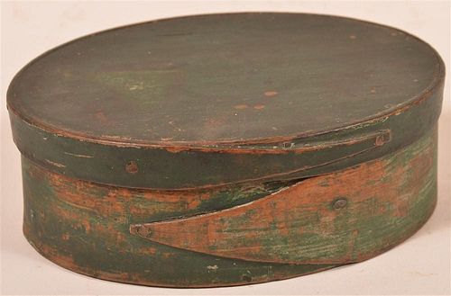 GREEN PAINT OVAL BENTWOOD PANTRY 39c7a8