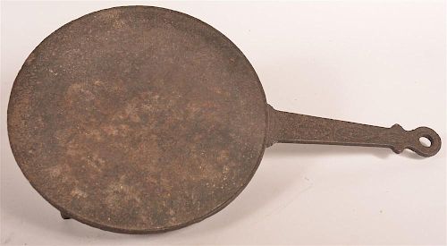 EARLY 19TH C INCISED WROUGHT IRON 39c83a