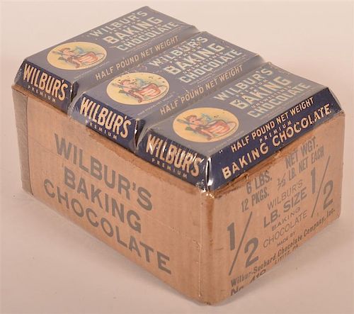 EARLY 1900S WILBUR CHOCOLATE ADVERTISING 39c965