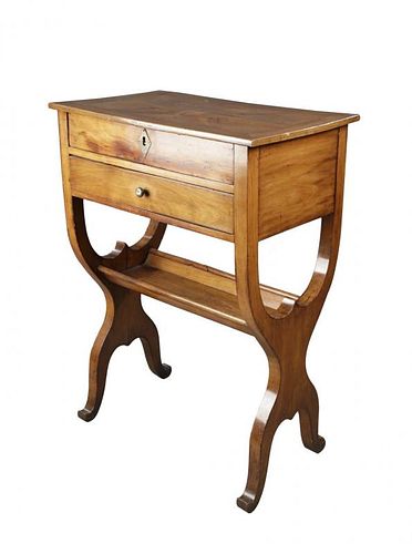 PROVINCIAL FRENCH FRUITWOOD OCCASIONAL