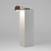 Raymor. Piano lamp. c. 1970, copper-plated