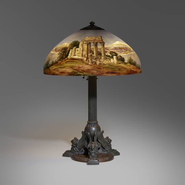 Handel Greek Ruins table lamp  39d3a1