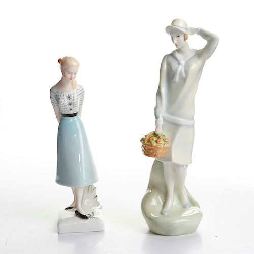 2 ROYAL DOULTON LADY FIGURINESSweet 39ae5c