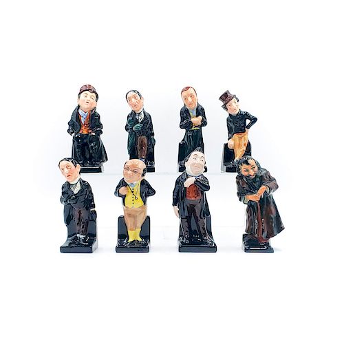 8 ROYAL DOULTON MINIATURE FIGURINES  39aed4