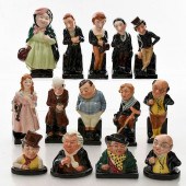 ROYAL DOULTON MINIATURE CHARACTER FIGURINES