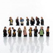 16 ROYAL DOULTON FIGURINES, DICKENS