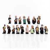 17 ROYAL DOULTON FIGURINES, DICKENS