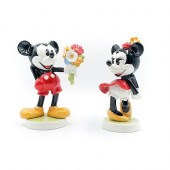 GOEBEL FIGURINES, MINNIE MOUSE AND MICKEY