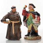 2 ROYAL DOULTON FIGURINES, TOWN CRIER,