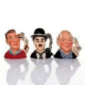 3 ROYAL DOULTON SMALL CHARACTER JUGSCollectable