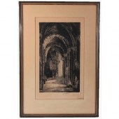 ENNERIE-ALEXANDRE FEHER ETCHING, A GIFT