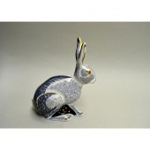 ROYAL CROWN DERBY STARLIGHT HARE PAPERWEIGHTEnglish