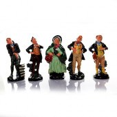 ROYAL DOULTON FIGURINES, COMPLETE CHARLES