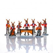 7 ROYAL DOULTON BUNNYKINS, THE ORCHESTRALimited