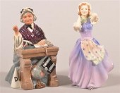 TWO ROYAL DOULTON FIGURINES.Two Royal