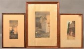 THREE WALLACE NUTTING PHOTOGRAPHIC PRINTS.Three