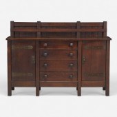 Gustav Stickley. Rare and Early sideboard,