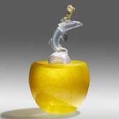 Dale Chihuly. Putto Sitting on Shark