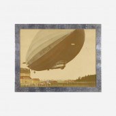 . The Airship Akron Zeppelin frame.
