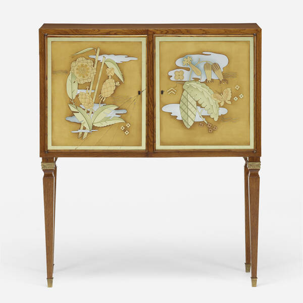 Art Deco Cabinet c 1930 mahogany  39f062