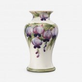 Moorcroft Pottery. Early Wisteria vase.