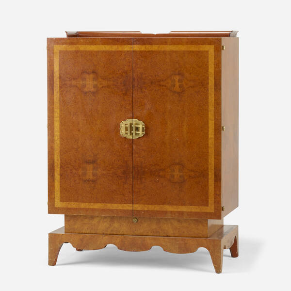 Art Deco Cabinet c 1930 burl 39f54b