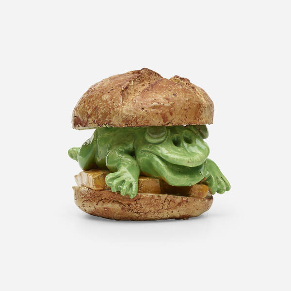 David Gilhooly Frog Sandwich  39f934