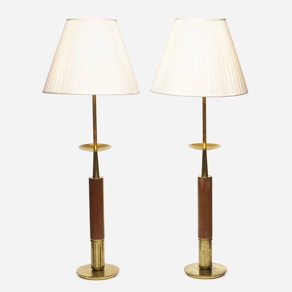 Stiffel Table lamps pair c  39f9f1