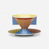 Rosenthal. Salome cup with saucer. 1989,