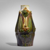 B.A.C.S.. Vase. c. 1920, glazed earthenware.