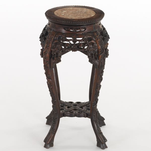CHINESE CARVED ROSEWOOD OCCASIONAL 3a0cc2