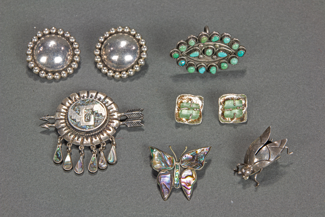 SOUTHWEST STERLING JEWELRY LOT  3a0cfd