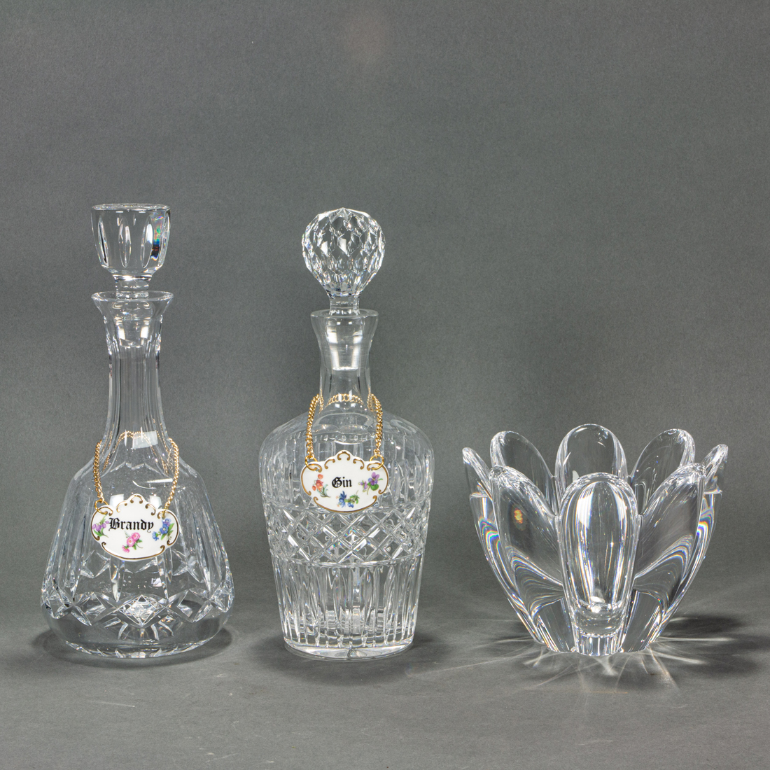 GROUP OF GLASS INCLUDING ORREFORS 3a0d19