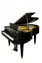 A CHICKERING BABY GRAND PIANO A Chickering